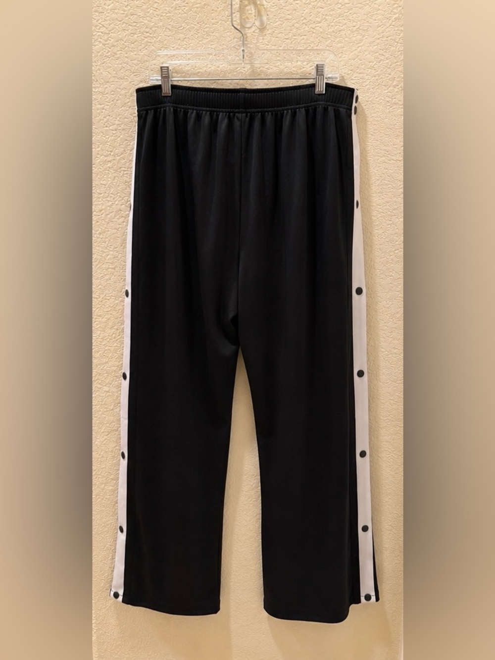 Deyeek Tear Away Snap Button Pants XXL NWT Black Post Surgery Basketball - Picture 2 of 7